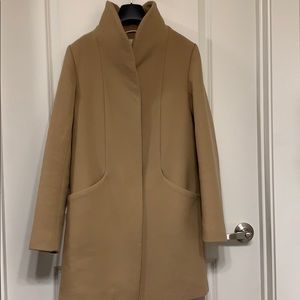 Aritzia Wilfred Cocoon Coat in Camel